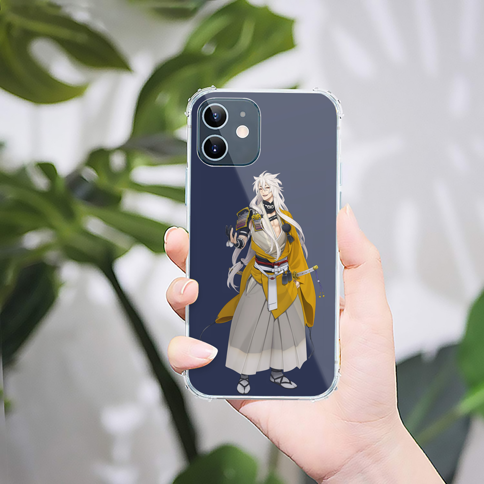 （画像用） 刀剣乱舞 Touken Ranbu 【iPhone 12シリーズ対応】透明スマホケース（クリアソフトケース）